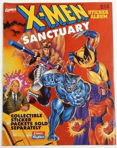 1996 X-Men Sanctuary Sticker Album