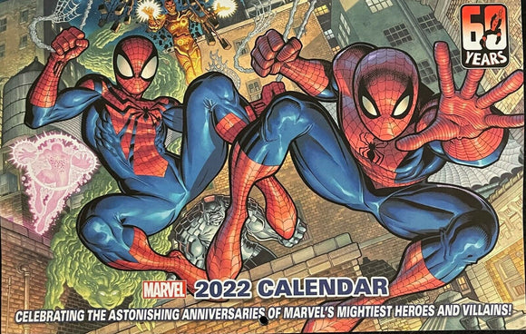 2022 Marvel Calendar