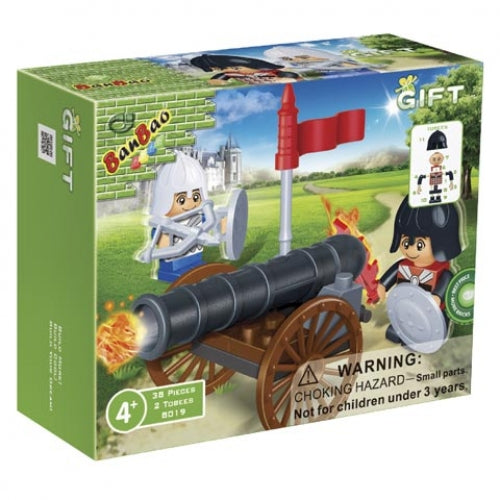 BanBao Soldiers & Cannon Building Set