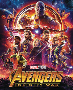 Avengers Infinity Promo Poster - 24 x 36