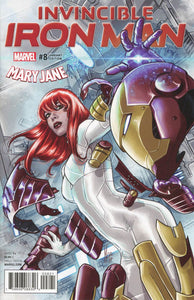 Invincible Iron Man #8 - Vol. 3 - Cover B