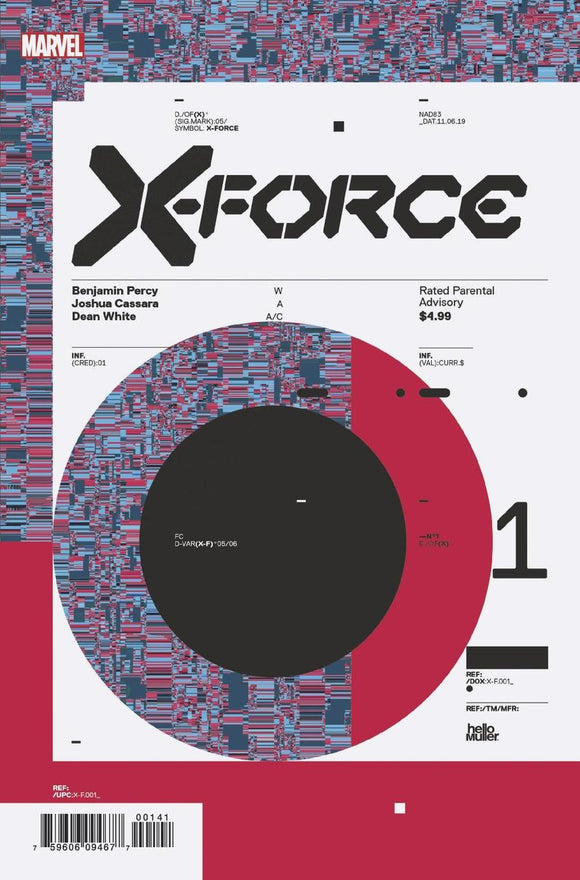 X-Force #1 - Cover D - 1:10 Incentive