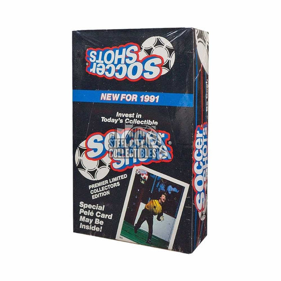 1991 Soccer Shots Box